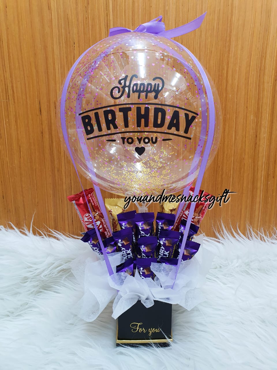 迷你巧克力花礼品盒